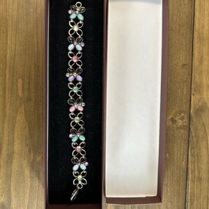 Bella Lia Multicolor Floral Bracelet